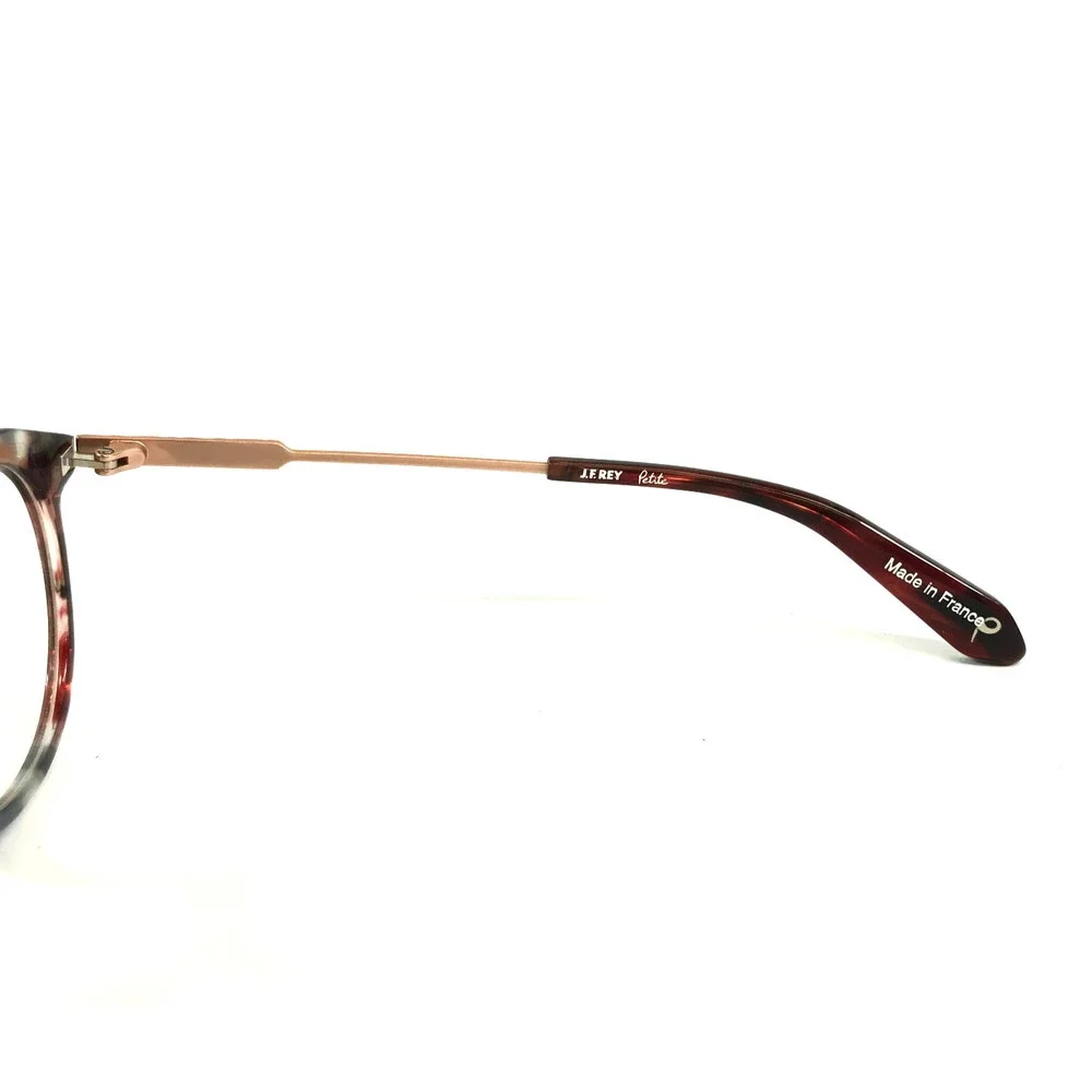 J.F. Rey Petite Eyeglasses Frames PA090 7580 Pink/Demi Marble Full Rim 47-17-140